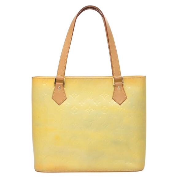 LOUIS VUITTON Monogram Vernis Houston Hand Bag Gris M91053 - Picture 13 of 16